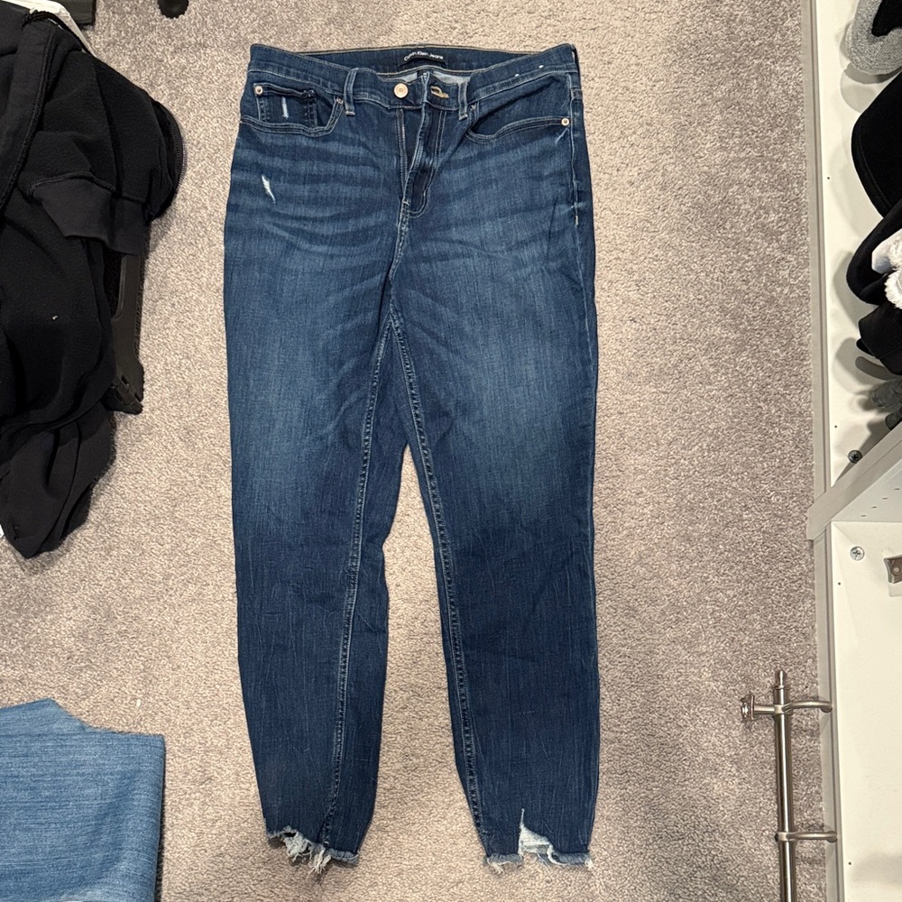 Classic Calvin Klein Blue Women's Jeans